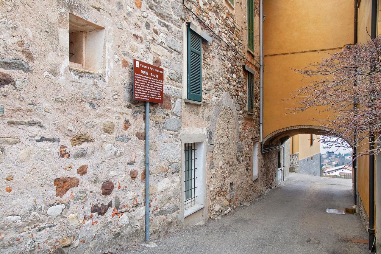 Apartament La Vecchia Torre Porto Valtravaglia Zewnętrze zdjęcie